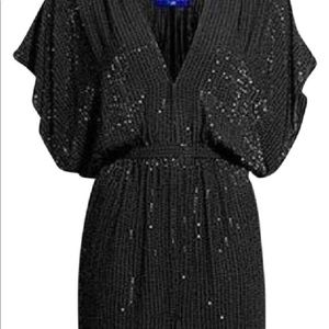 Jimmy Choo for H&M black dress with sequins